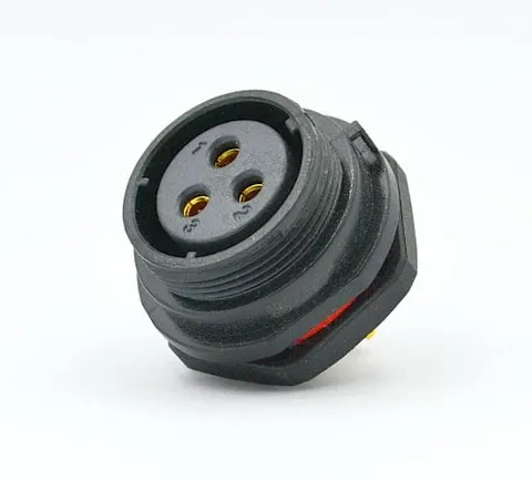 SP2112/S3 gniazdo na obudowę 3-pin, 500V / 30A