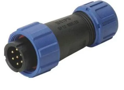SP1310/P7 wtyk na przewód 7 pin 125V / 5A