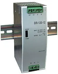DR-100-24 zasilacz impulsowy na szynę DIN 24V / 4,2A / 120W