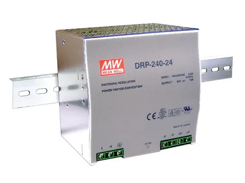 DRP-240-48 zasilacz impulsowy na szynę DIN 48V / 10A / 240W