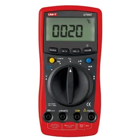 UT60C miernik cyfrowy uniwersalny 1000V, 10A, 40M, 100uF, 100MHz
