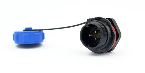 SP1312/P3 wtyk na panel 3-pin, 250V / 13A