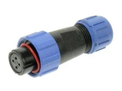 SP1310/S4 gniazdo na przewód 4 pin 200V / 5A