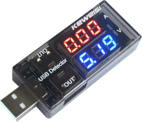 KVS10VA woltomierz i amperomierz USB