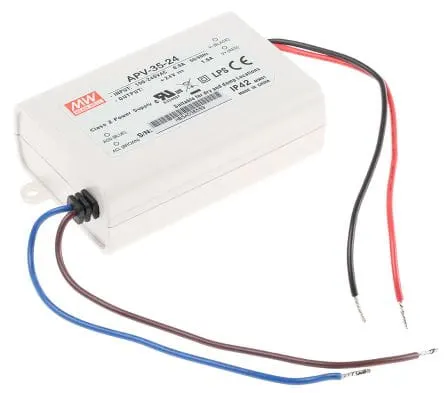 APV-35-24 wodoszczelny zasilacz impulsowy do LED 24V / 1,5A; IP67
