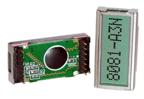 EA 8081-A3N wyświetlacz alfanumeryczny LCD, 1x8 znaków