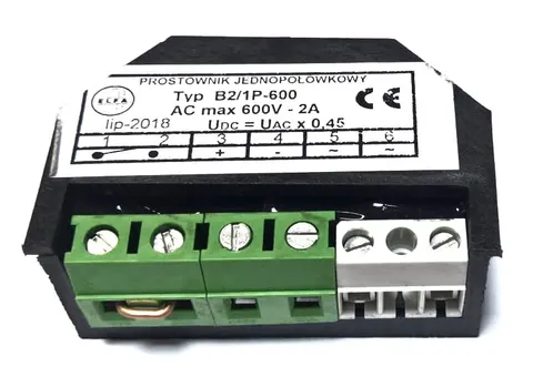 B2-1P/600 układ prostujący jednopołówkowy 2A / 600V