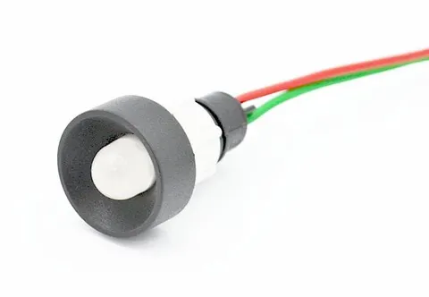 KLP10-24-W kontrolka LED 10mm biała, zasilanie 12-24Vac/dc