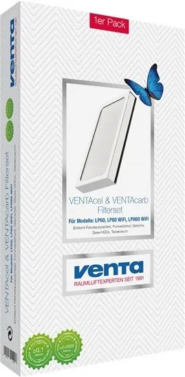 Zestaw filtrów Venta cel &amp; carb 1 pack