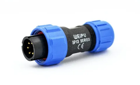 SP1310/P6 wtyk na przewód 6 pin 125V / 5A