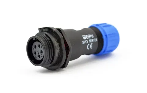 SP1311/S5 gniazdo na przewód 5-pin, 180V / 5A