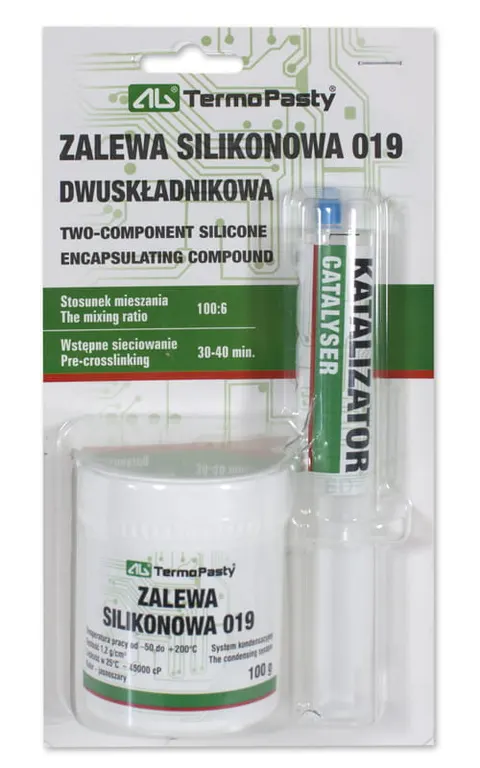 Zalewa silikonowa dwuskładnikowa - kondensacyjna