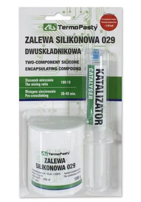 Zalewa silikonowa dwuskładnikowa - kondesacyjna