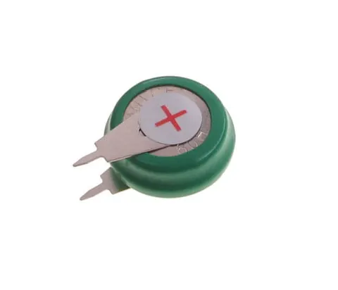Akumulator Ni-MH 1,2V / 80mAh, 2 pin do druku