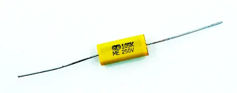 1uF / 250V Kondensator poliestrowy osiowy