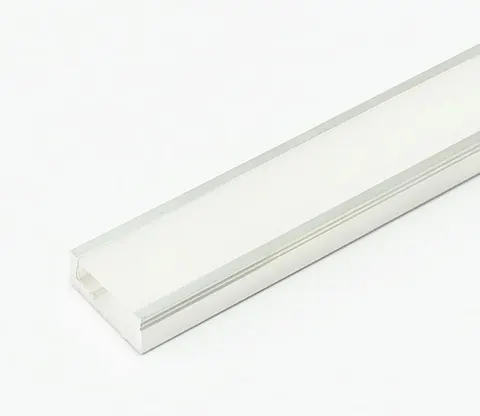 Profil LED aluminiowy MINICLASSIC, mleczny klosz, długość 1m