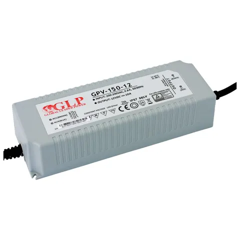 GPV-150-12 wodoszczelny zasilacz impulsowy do LED 12V / 10A; IP67