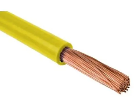 Lgy 0,5mm 500V przewód instalacyjny linka - żółty