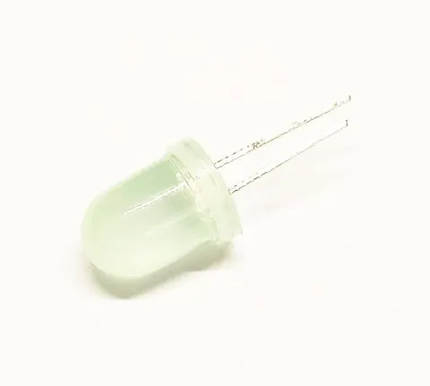 CQL-836 dioda LED 8mm zielona Pure Green, jasność 4000-5000mcd