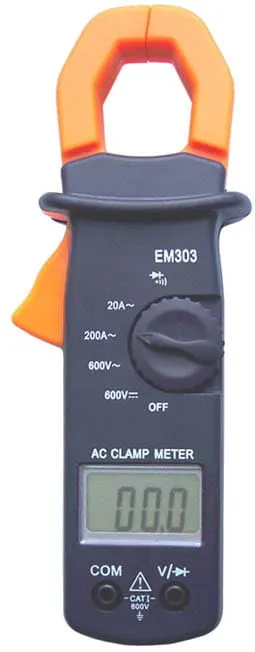 EM303 miernik cęgowy 600Vac/dc; 200Aac