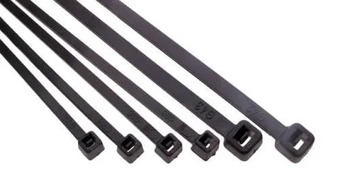 Opaska kablowa zaciskowa 200x3,6 - czarna (100szt)