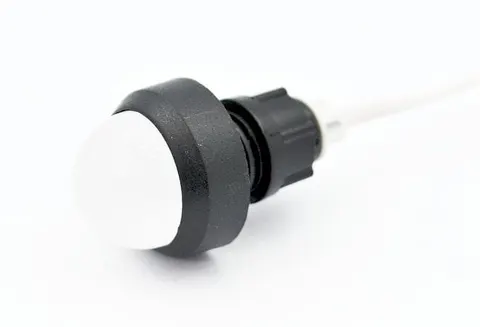 KLP20-230-W kontrolka LED 20mm biała, zasilanie 24-230Vac/dc
