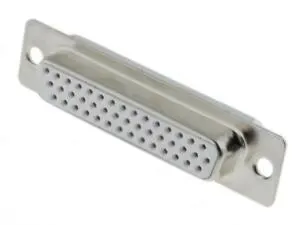 DSC-544 (gęste) gniazdo proste lutowane na przewód 44-pin