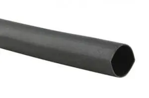 Rurka termokurczliwa 6.4mm - CZARNA
