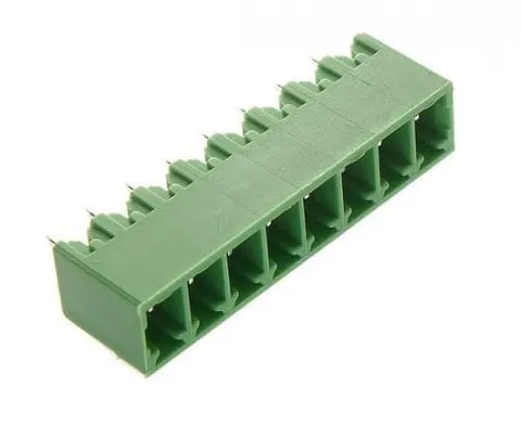TBMP 3808S listwa rozłączalna prosta męska 8pin; raster 3,81
