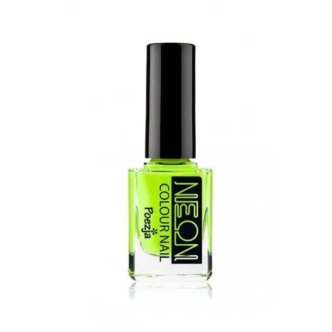 POEZJA Lakier do paznokci N7 NEON LIMONKOWY, 11 ml
