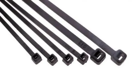 Opaska kablowa zaciskowa 200x3,6 - czarna (100szt)