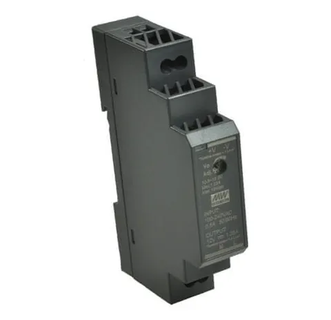 HDR-15-5 zasilacz impulsowy na szynę DIN 5V / 2,4A / 15W
