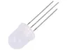 L-819SURKSGW dioda LED 10mm, dwukolorowa czerwono - zielona, wspólna katoda