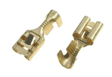 Konektor nieizolowany żeński z blokadą 6,4x0,8mm