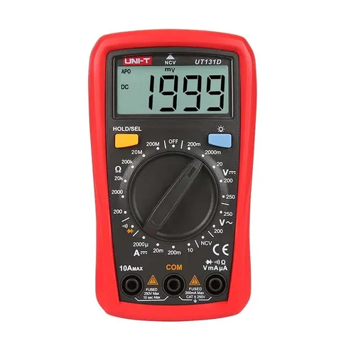 UT131D uniwersalny miernik cyfrowy 250V, 10A, 200M, 200uF