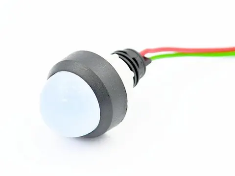 KLP20-24-W kontrolka LED 20mm, biała, zasilanie 12-24Vac