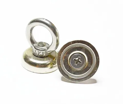 Magnes neodymowy z uchem 36mm, siła 30kg