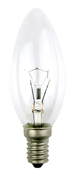 Żarówka świecowa specjalistyczna (tradycyjna) , moc 40W, trzonek /E14