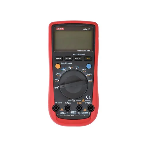 UT61C uniwersalny miernik cyfrowy 750V, 10A, 60M, 4mF