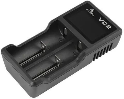 VC2 ładowarka mikroprocesorowa akumulatorów NiMh; Li-on XTAR