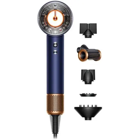 Dyson Supersonic Nural HD16 T1/T2 błękit pruski/miedź - Suszarka do włosów