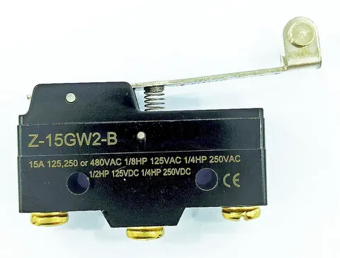 Z-15GW2-B przełącznik krańcowy dźwignia 38mm z rolką