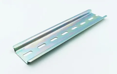 DIN1064 szyna montażowa perforowana, wysokość 7,5mm, długość 2m