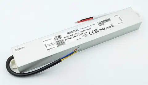 AF12-3751 zasilacz impulsowy LED 12V / 3,75A, IP67