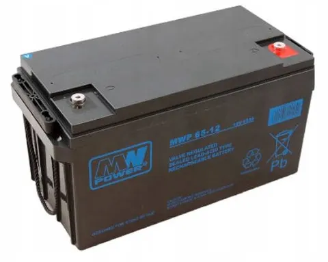 MWP 65-12 akumulator żelowy AGM 12V / 65Ah