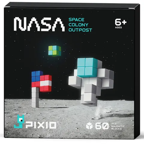 PIXIO NASA Space Colony Outpost - Zestaw magnetyczny