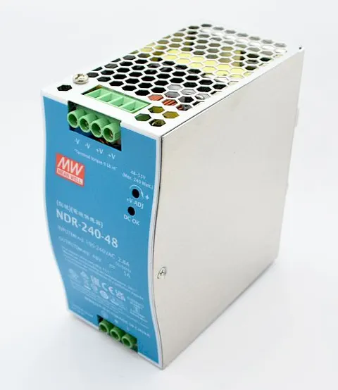 NDR-240-48 zasilacz impulsowy 48Vdc / 5A / 240W