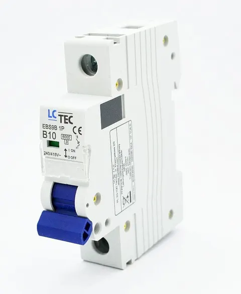 EBS9B-1B/10 wyłącznik nadprądowy 10A, 1P, B, 6kA