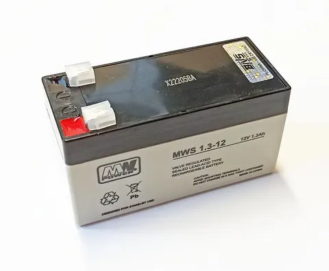 MWS-1,3-12 akumulator żelowy AGM 12V / 1,3Ah