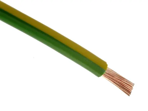 Lgy 0,75mm 500V przewód instalacyjny linka - żółto / zielony